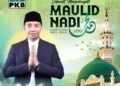 Mas Dimas Bendahara DPC PKB Gresik Ucapkan Selamat Memperingati Maulid Nabi Muhammad SAW