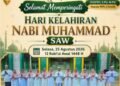 Keluarga Besar MIN 2 Gresik Ucapkan Selamat Memperingati Maulid Nabi Muhammad SAW