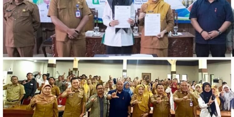 Kolaborasi Lintas Lembaga, Kemenag Gresik Resmi Teken MoU Program Adiwiyata 2026