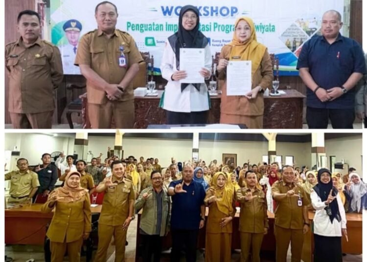 Kolaborasi Lintas Lembaga, Kemenag Gresik Resmi Teken MoU Program Adiwiyata 2026