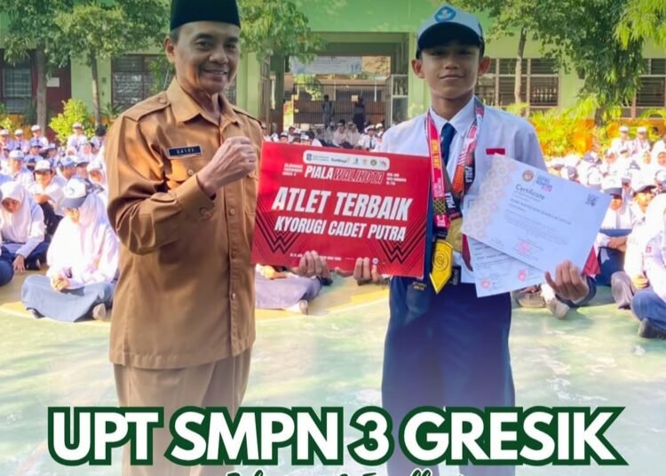 Mendunia !! Siswa UPT SMPN 3 Gresik Raih Juara 1 Taekwondo Tingkat Internasional