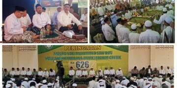 Bupati Gus Yani Bersama Ribuan Jamaah Hadiri Puncak Haul Sunan Gresik ke-626