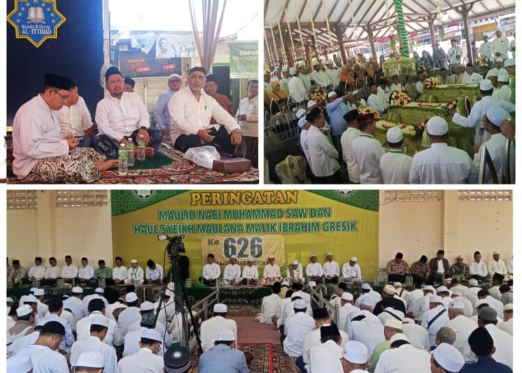 Bupati Gus Yani Bersama Ribuan Jamaah Hadiri Puncak Haul Sunan Gresik ke-626