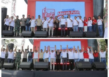 BRI Perkuat Ekonomi Lokal dan Nilai Sosial Desa Brilian melalui ‘Semarak Merah Putih Kemerdekaan RI’ di Desa Doudo