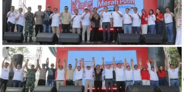 BRI Perkuat Ekonomi Lokal dan Nilai Sosial Desa Brilian melalui ‘Semarak Merah Putih Kemerdekaan RI’ di Desa Doudo