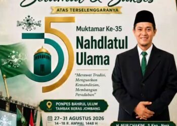 Ketua Tanfidziyah NU Asempapak Ucapkan Selamat dan Sukses Muktamar Ke-35 Nahdlatul Ulama