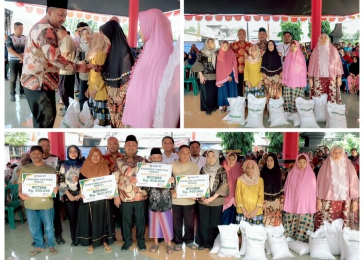 Bupati Gresik Kembali Gelontor Bansos dan Bantuan Pangan, Ribuan Warga Wringinanom Sumringah: “Matur Nuwun, Gus Yani”