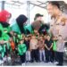 Kapolres Gresik Ajak Ratusan Driver Ojol Ngopi Bareng Penuh Keakraban