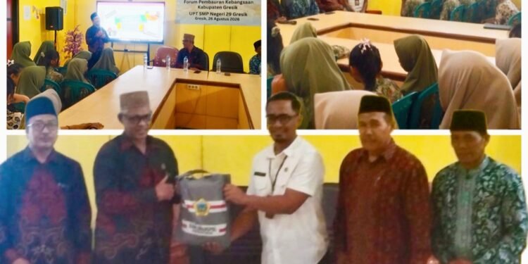 FPK Sambangi UPT SMPN 29 Gresik Ajak Pelajar Jaga Persatuan Bangsa