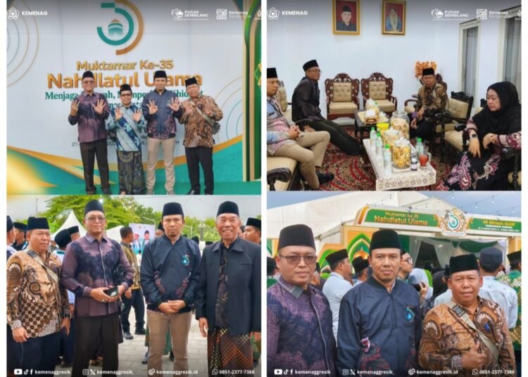 Kemenag Gresik Dukung Hasil Muktamar ke-35 Nahdlatul Ulama di Tambakberas Jombang