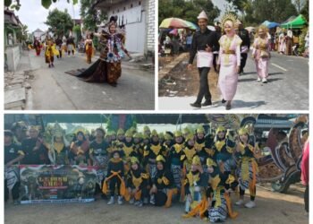 Pengujung Agustus, Pemdes Tebuwung Gelar Karnaval Kemerdekaan Penuh Keberkahan 
