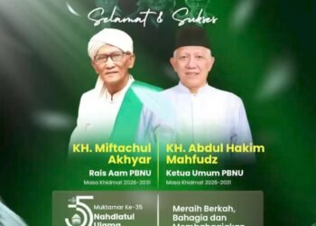 Kapolres Gresik Ucapkan Selamat Atas Terpilihnya KH. Miftachul Akhyar sebagai Rais Aam dan Gus Kikin sebagai Ketua Umum PBNU Masa Khidmah 2026–2031