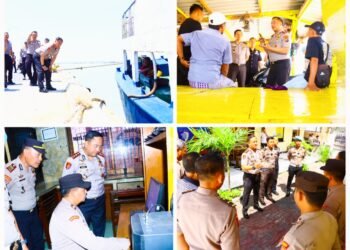 Kapolres Gresik Cek Polsek Jajaran dan Sat Polairud Pastikan Pelayanan Masyarakat Optimal