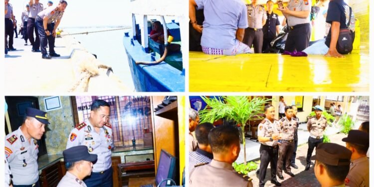 Kapolres Gresik Cek Polsek Jajaran dan Sat Polairud Pastikan Pelayanan Masyarakat Optimal