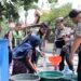Peduli Dampak Kekeringan, Satlantas Polres Gresik Salurkan Air Bersih untuk Masyarakat