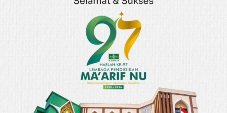 PCNU Gresik Ucapkan Selamat & Sukses Harlah ke-97 Lembaga Pendidikan Ma’arif NU