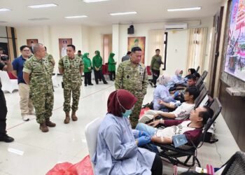 Cetak Rekor MURI, Kodim 0817/Gresik Tebar Layanan Kesehatan Gratis di HUT ke-81 TNI
