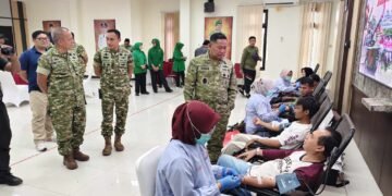 Cetak Rekor MURI, Kodim 0817/Gresik Tebar Layanan Kesehatan Gratis di HUT ke-81 TNI