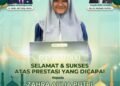 Zahra Aulia Putri MAN 1 Gresik Sukses Raih Juara 1 Lomba MTQ di Universitas Airlangga Surabaya