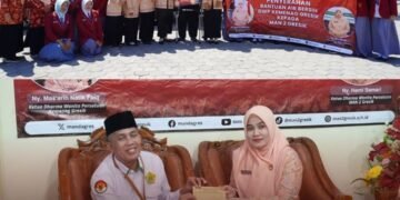 DWP Kemenag Gresik Salurkan Bantuan Air Bersih ke MAN 2 Gresik sekaligus Himpun Donasi Gempa NTT
