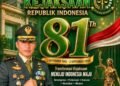 Keluarga Besar Kodim 0817/Gresik Ucapkan Dirgahayu Kejaksaan Republik Indonesia ke-81