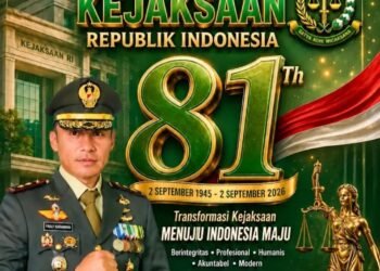 Keluarga Besar Kodim 0817/Gresik Ucapkan Dirgahayu Kejaksaan Republik Indonesia ke-81