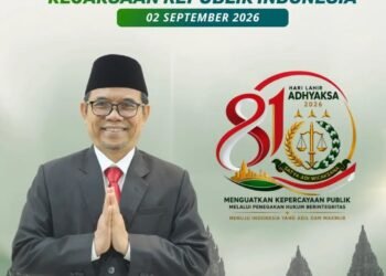 Kakanwil Kemenag Jatim Ucapkan Selamat Hari Lahir Kejaksaan Republik Indonesia 2026
