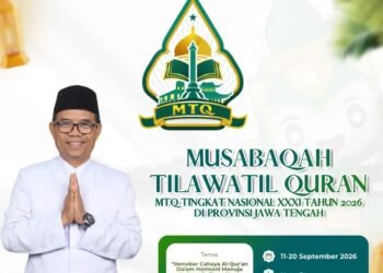 Kakanwil Kemenag Jatim Ucapkan Selamat dan Sukses MTQ Nasional XXXI Tahun 2026 di Jawa Tengah