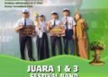 The Black Rose Band UPT SMP Negeri 1 Gresik Sukses Raih Juara 1 Festival Band se-Jawa Timur