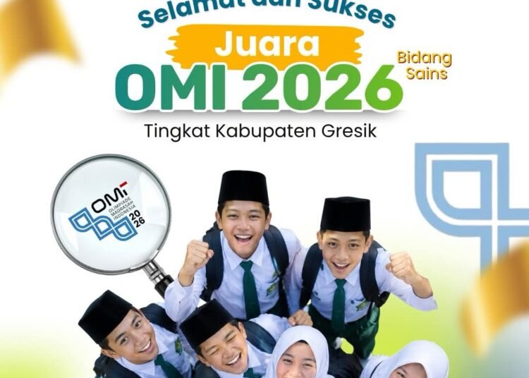 Inilah Daftar Lengkap Para Juara OMI 2026 Bidang Sains Tingkat Kabupaten Gresik