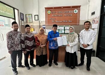 Sinergi KUA dan Puskesmas Manyar Berikan Bimbingan Spiritual, Doa, dan Edukasi Ketabahan bagi Pasien 