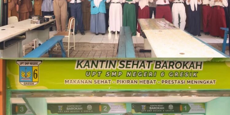 UPT SMPN 6 Gresik Gandeng Kemenag Wujudkan Tata Kelola Kantin Ramah Halal