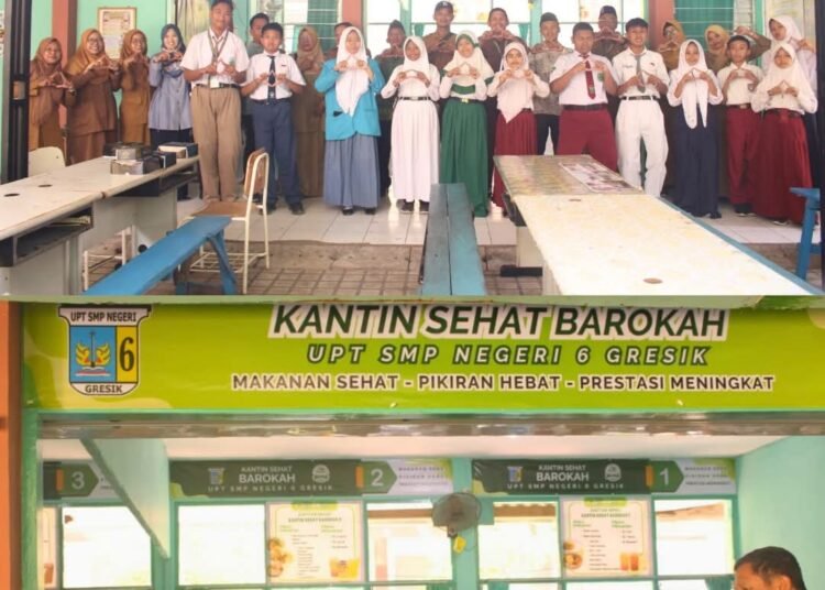 UPT SMPN 6 Gresik Gandeng Kemenag Wujudkan Tata Kelola Kantin Ramah Halal