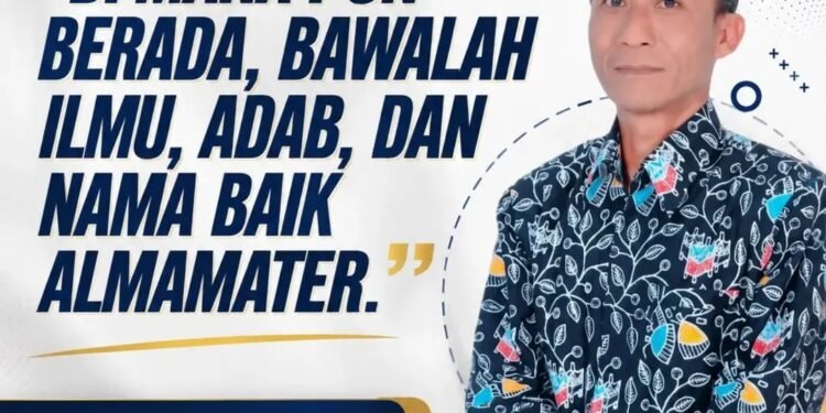 Di mana pun berada, bawalah ilmu, adab, dan nama baik almamater