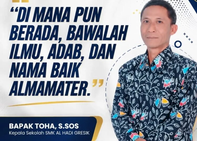 Di mana pun berada, bawalah ilmu, adab, dan nama baik almamater