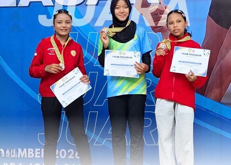 Atlet Andalan MAN 2 Gresik, Nienda Meisha Raih Double Gold Lompat Jauh dan Lempar Peluru di Kejuaraan Atletik Pelajar 2026