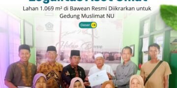 Legalitas Aset Umat: Lahan 1.069 m² di Bawean Resmi Diikrarkan untuk Gedung Muslimat NU 