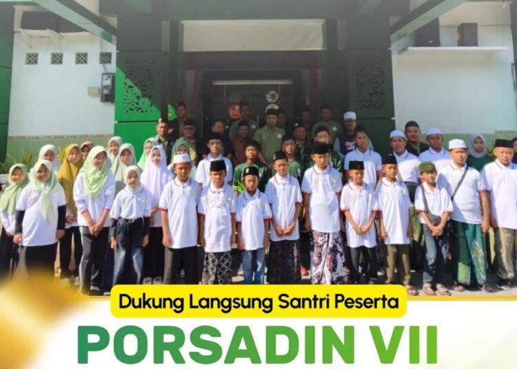 Kemenag Gresik Dampingi Langsung Perjuangan Santri di Ajang PORSADIN VII Jatim di Lumajang