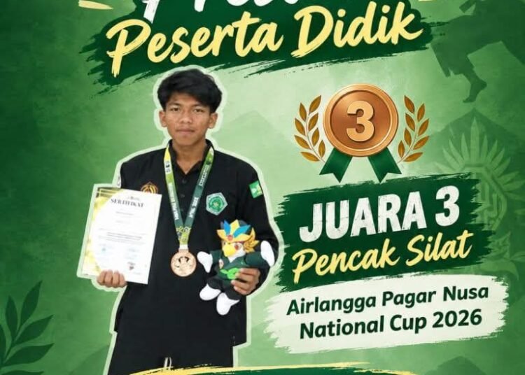 M. Abdillah Syabani, Pendekar MAN 1 Gresik Sabet Juara 3 Pencak Silat Airlangga Pagar Nusa Cup 2026