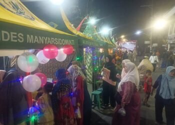 Pemdes Manyarsidomukti Gelar Festival Jajanan Jadul Pungkasi Peringatan HUT ke-81 RI 