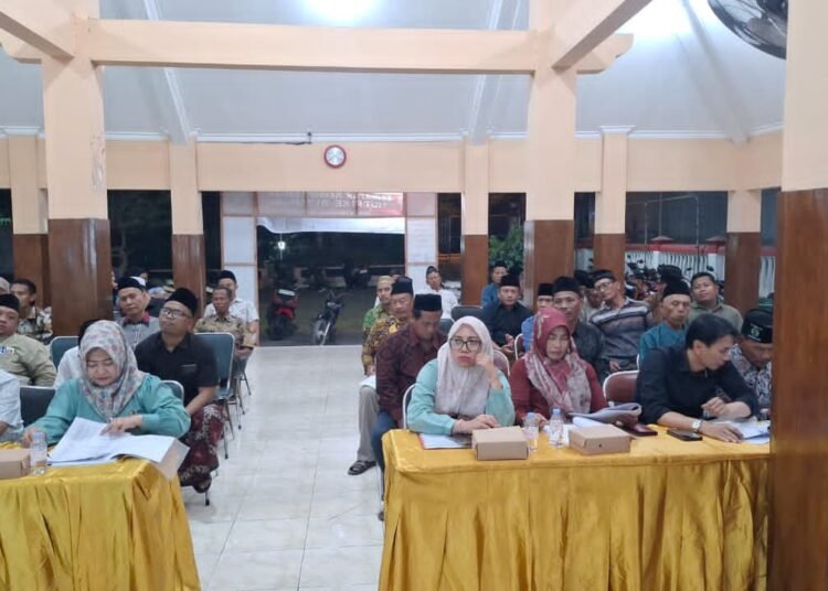 Pemdes Kedamean Gelar Musrenbangdes: Guyub Rukun Bersama Bangun Desa 
