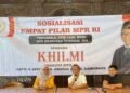 H. Khilmi Gelar Sosialisasi 4 Pilar MPR RI, Tanamkan Nilai Kebangsaan di Tengah Pemuda dan Pelaku UMKM Gresik