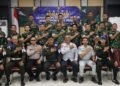 Satlantas Polres Gresik Bersama Subdenpom Gelar Coaching Clinic Keselamatan Berkendara di Makodim
