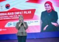 Perkokoh Jiwa Nasionalisme Generasi Muda, Nila Yani Hardiyanti Gelar Sosialisasi 4 Pilar MPR RI Bersama DPC TMP Gresik di Gedung GNI