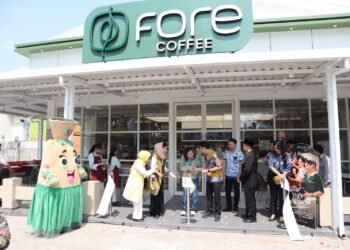Terobosan Baru Gressmall Hadirkan Fore Coffee yang Dinantikan Warga Gresik