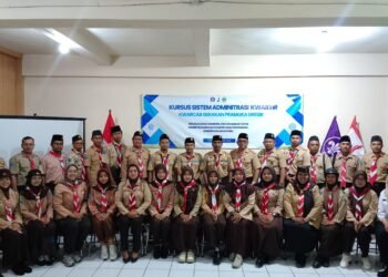 Kwarcab Gerakan Pramuka Kabupaten Gresik Terus Berbenah Sempurnakan Sistem Administrasi Berbasis Digital 