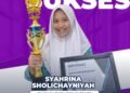 Syahrina Siswi MAN 1 Gresik Sukses Raih Juara 2 Lomba Desain Grafis Kelistrikan Tingkat Nasional