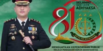 Kapolres Gresik Beserta Staf dan Bhayangkari Ucapkan Selamat Hari Lahir Adhyaksa 2026