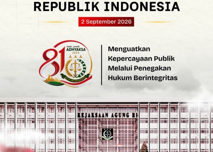 Keluarga Besar Bawaslu Gresik Ucapkan Dirgahayu Kejaksaan Agung Republik Indonesia 2026