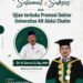Rektor INSIDA Gresik Ucapkan Selamat kepada Dr. H Sururi Atas Diraihnya Gelar Doktor di Universitas KH. Abdul Chalim